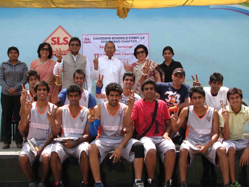Basket Ball Workshop at Silver Line School