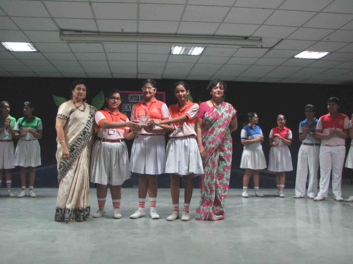 Result of Inter House Extempore Competition for Classes IX-XII SSB