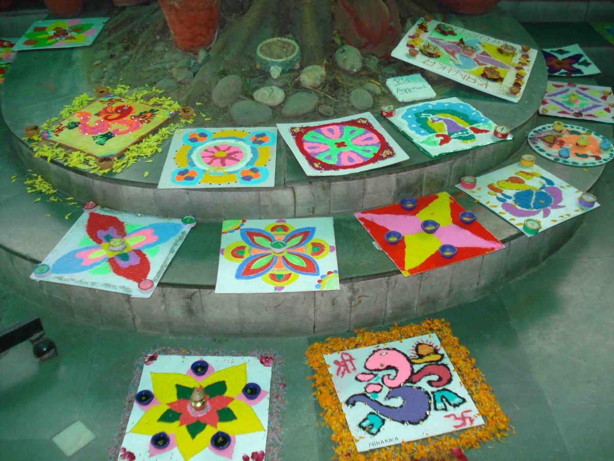 Result of Rangoli Competition – KNB