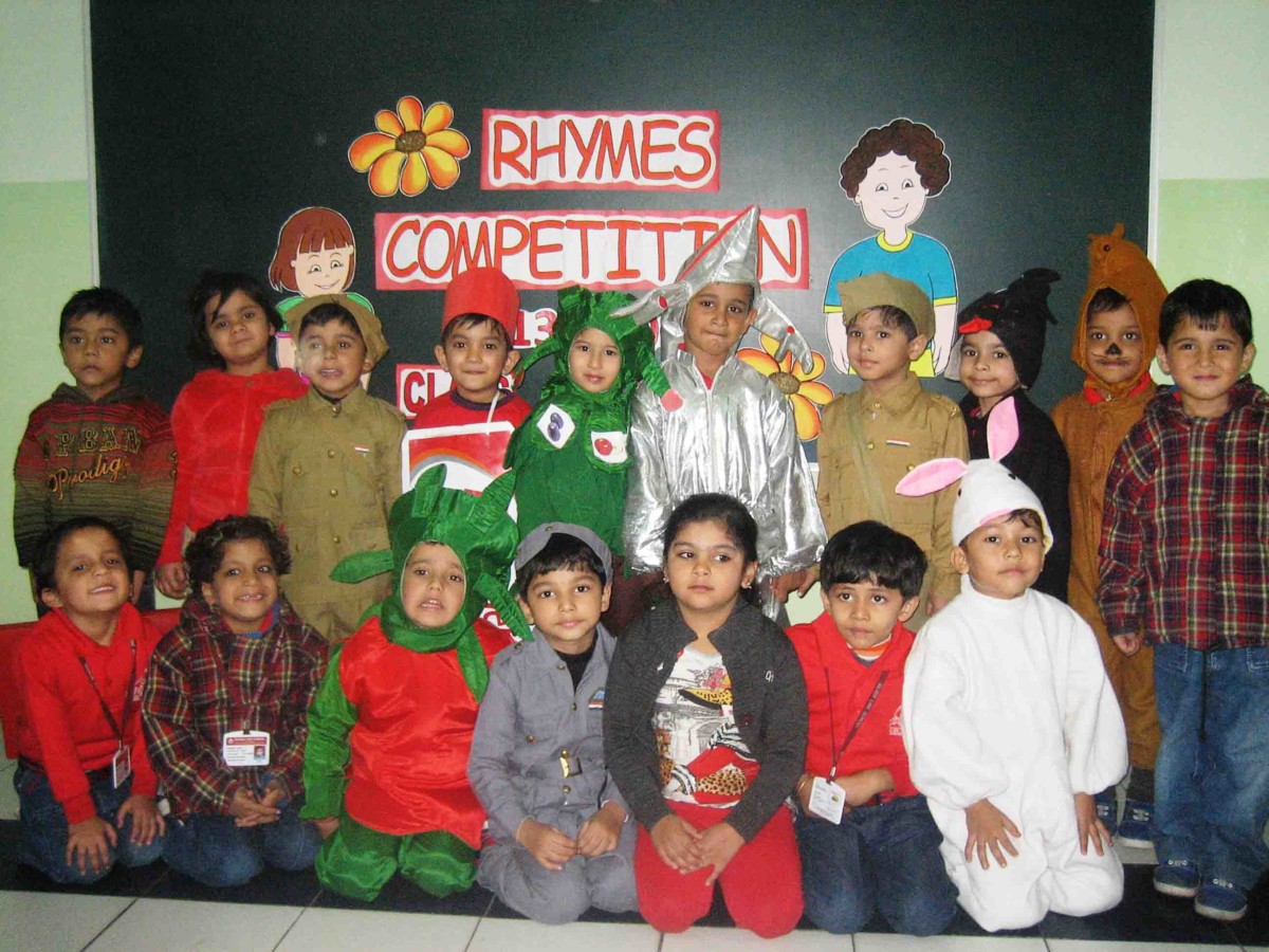 Result of Rhymes Competition for Class KG – NNB