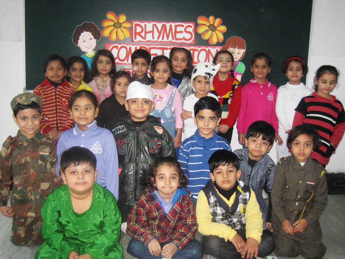 Result of Rhymes Competition for Class Prep-NNB