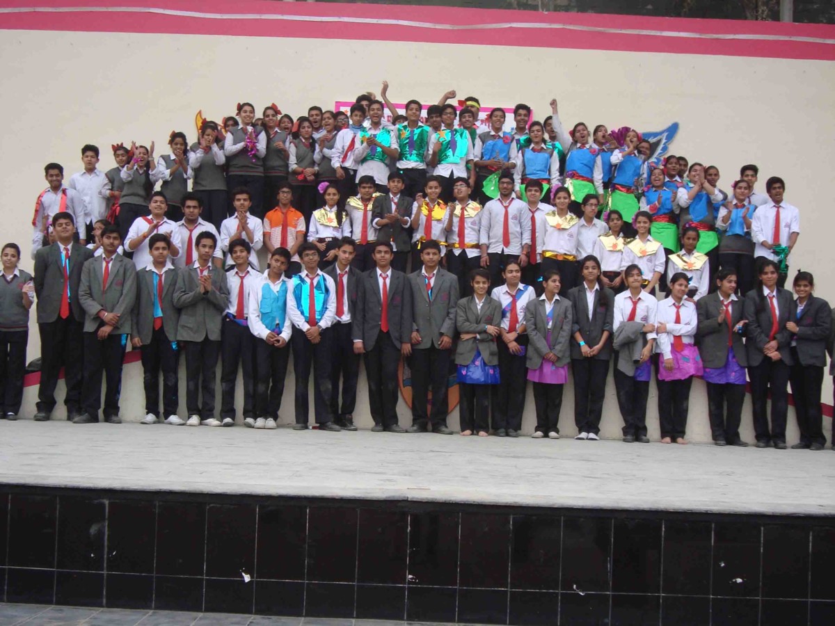 Result of Inter House Group Dance Competition for Classes IX-XII