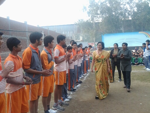 Result of Inter House Volleyball Final Match (Sr. Boys)