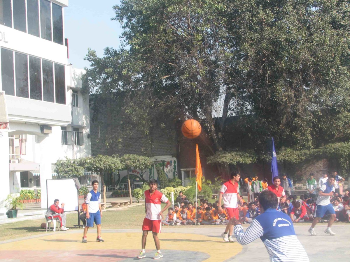 Result of Inter House Basket Ball Final Match (Sr. Boys)