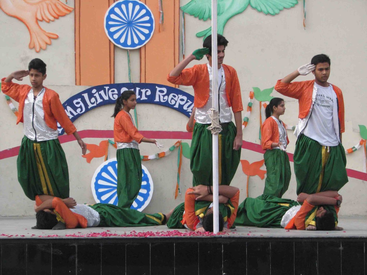 Republic Day Celebration Classes VI-XII
