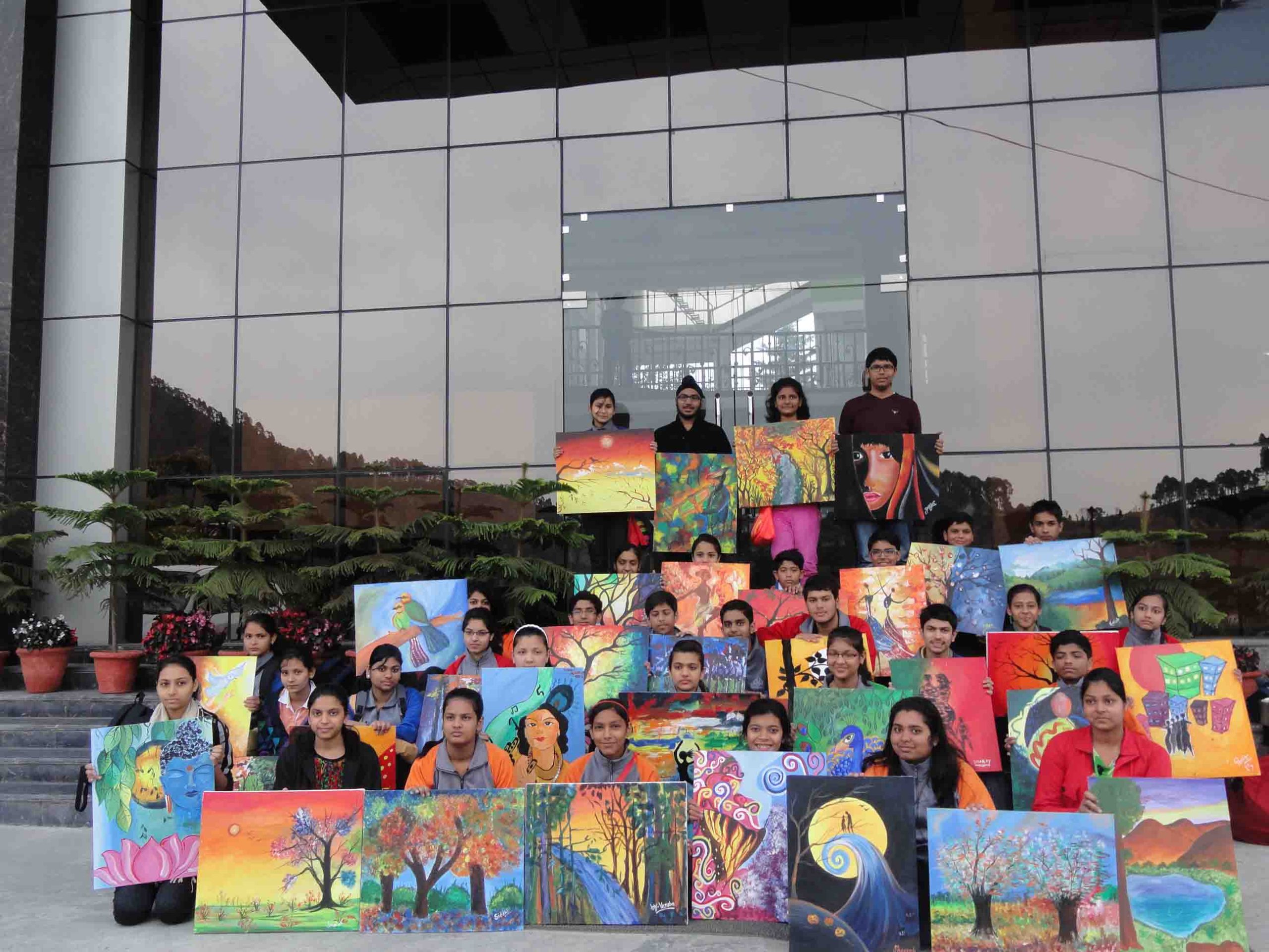 Silverliners enjoy Art Camp cum Adventure Trip at Saat Tal