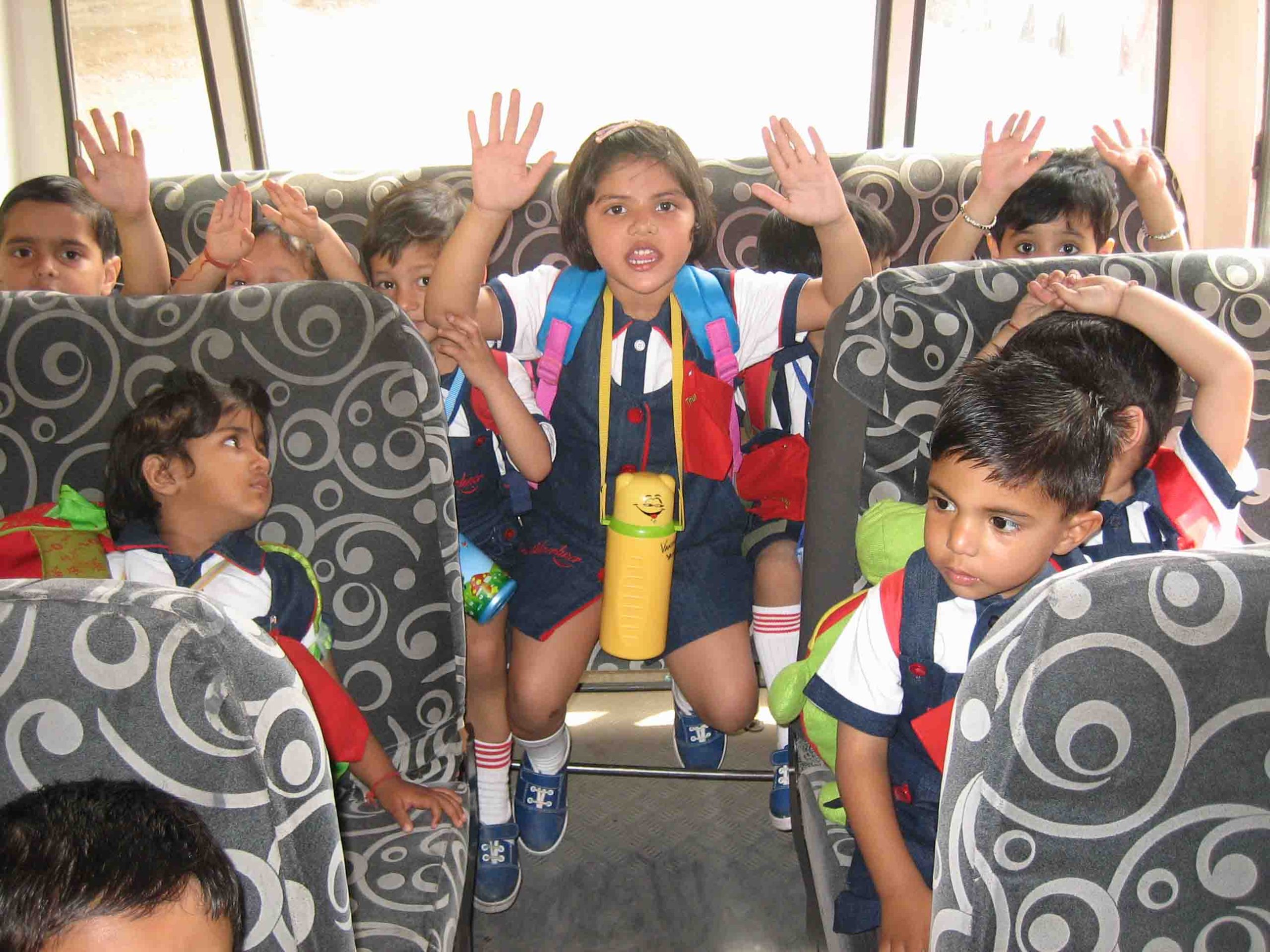 Bus Ride for PlayGroup Children – NNB & KNB