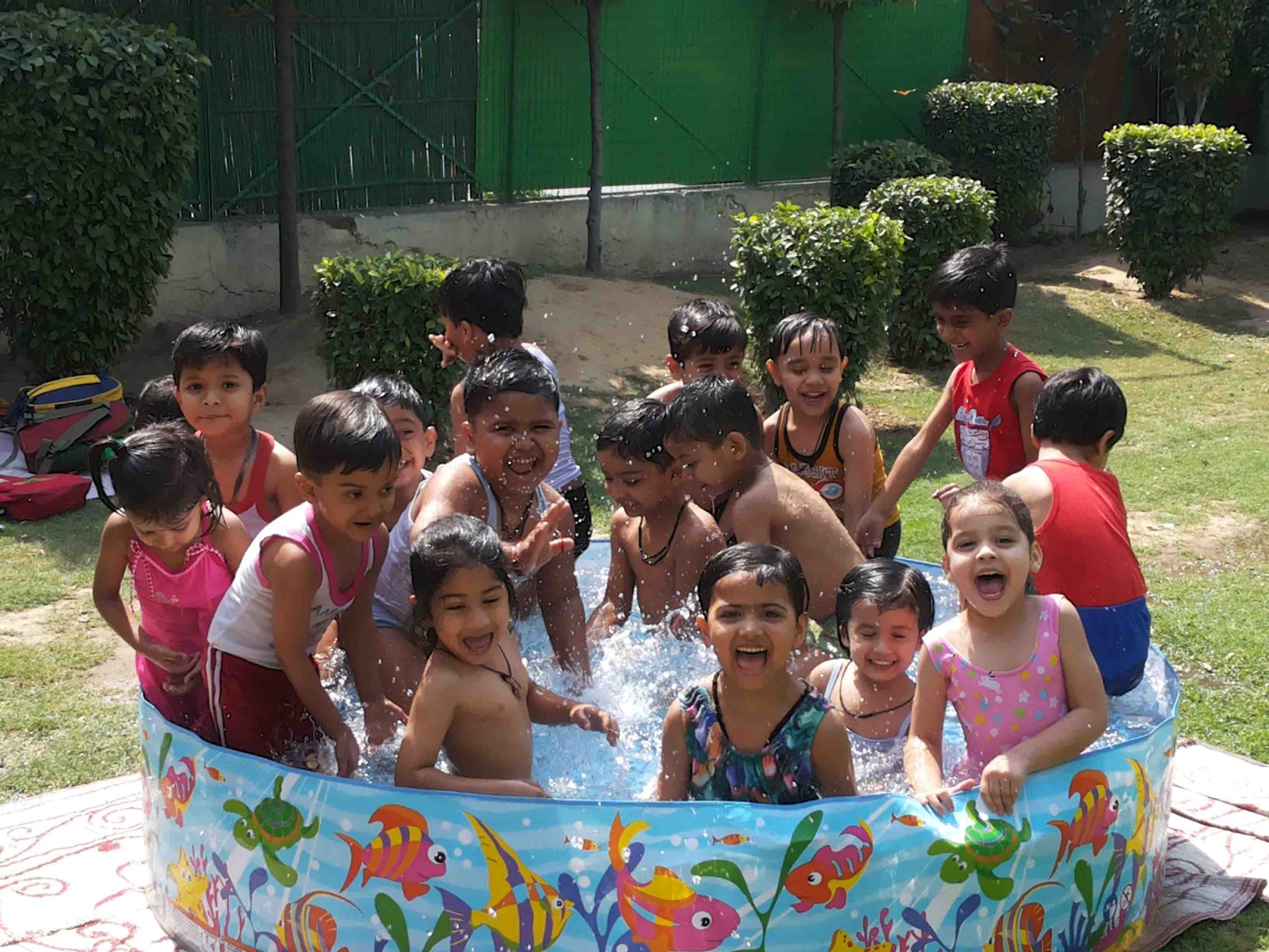 Water Play for Class KG – NNB, KNB & SSB