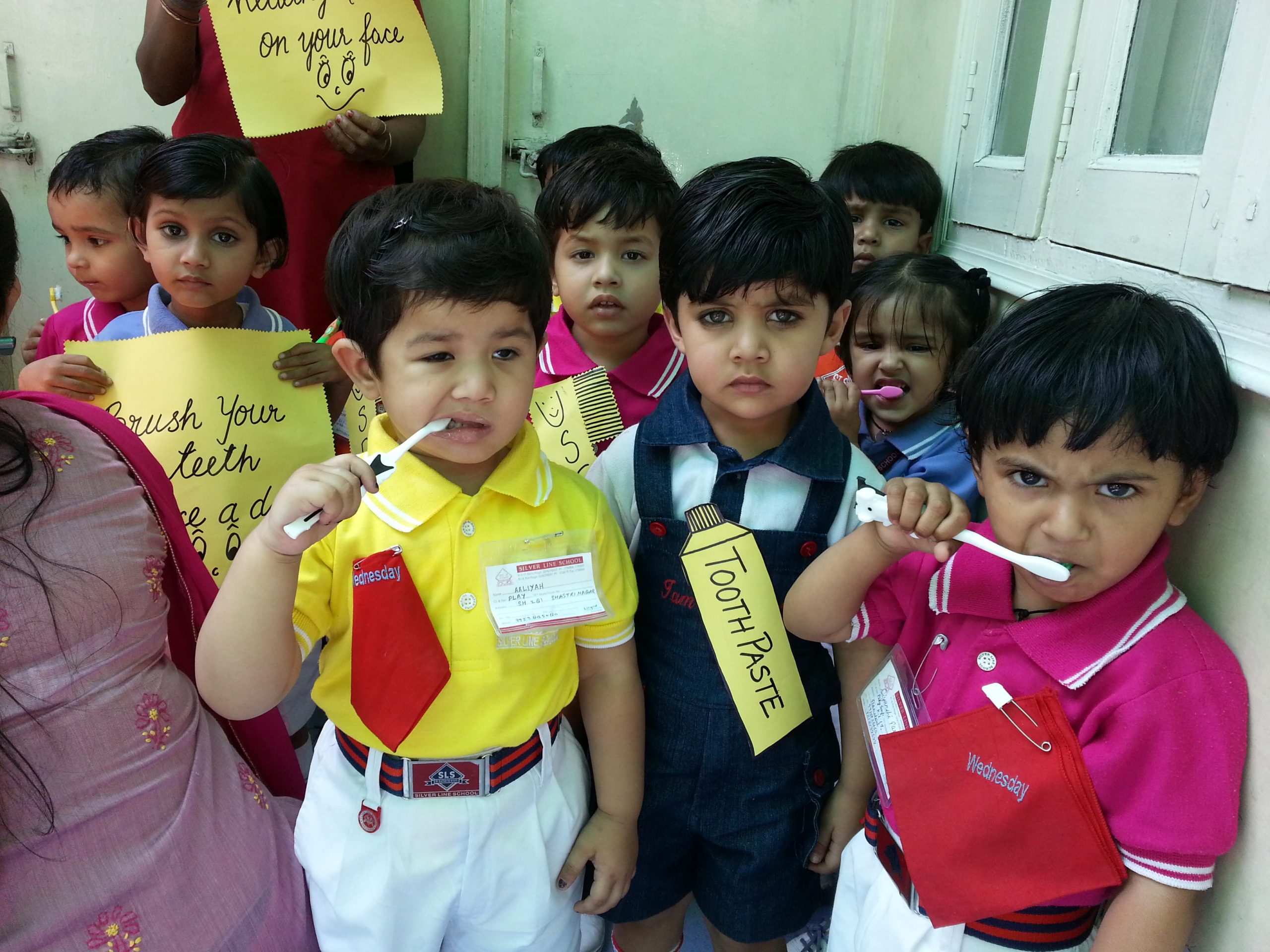 Tooth Brush Activity for PlayGroup