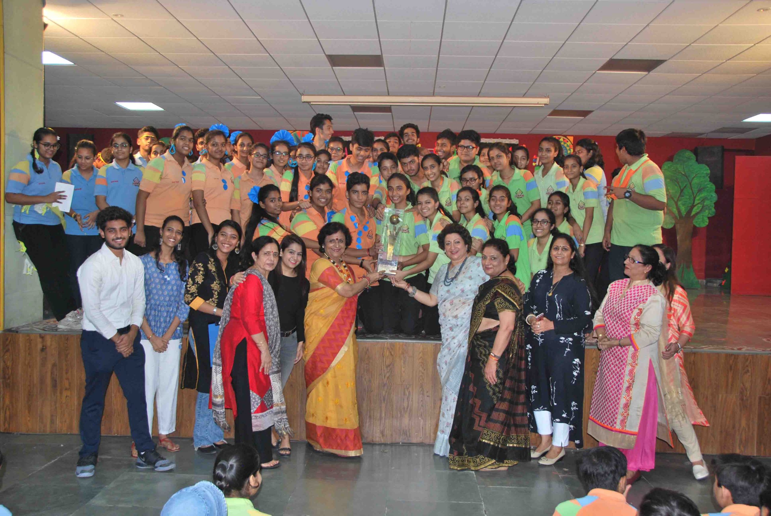 Result of on the spot Group Dance Competition for Classes IX-XII 2019-20